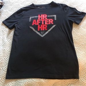 Choice of Under Armour Youth L Black Tee